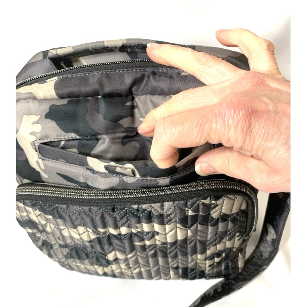 LUG Ranger Crossbody Bag Gray Camo Travel Organizer Pockets - Picture 5 of 12